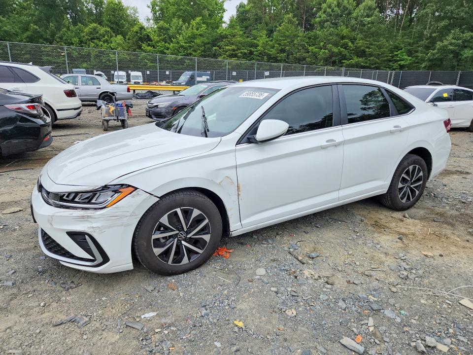59855736 :رقم المزاد ، 3VW5X7BU7SM013027 vin ، 2025 Volkswagen Jetta مزاد بيع