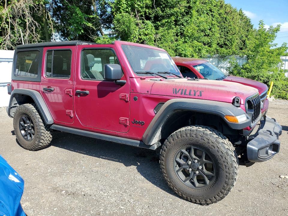 Aukcja sprzedaży 2024 Jeep Wrangler, vin: 1C4PJXDG1RW318084, numer aukcji: 56030326