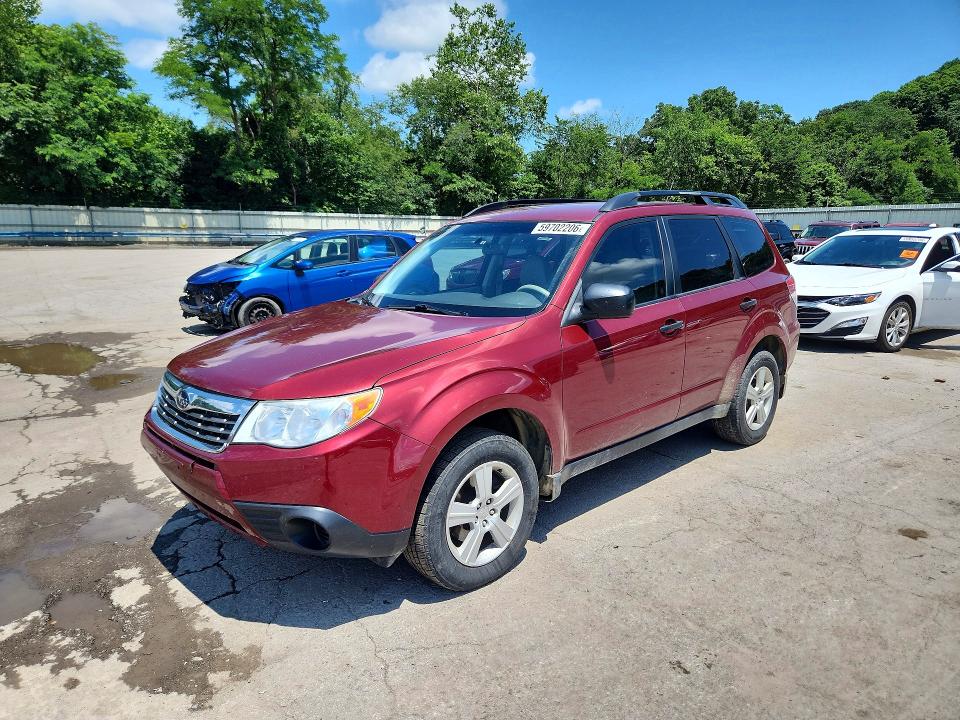 2010 Subaru Forester მანქანა იყიდება აუქციონზე, vin: JF2SH6BC0AH795339, აუქციონის ნომერი: 59702206