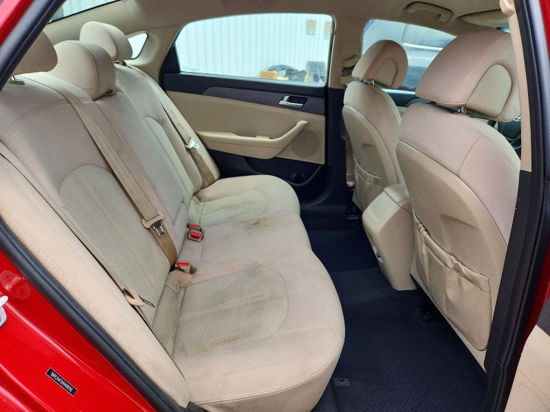 60017276 :رقم المزاد ، 5NPE24AFXHH499558 vin ، 2017 Hyundai Sonata مزاد بيع