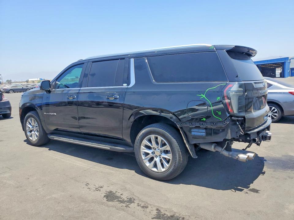 2025 Chevrolet Suburban მანქანა იყიდება აუქციონზე, vin: 1GNS5FRD4SR150282, აუქციონის ნომერი: 60590636