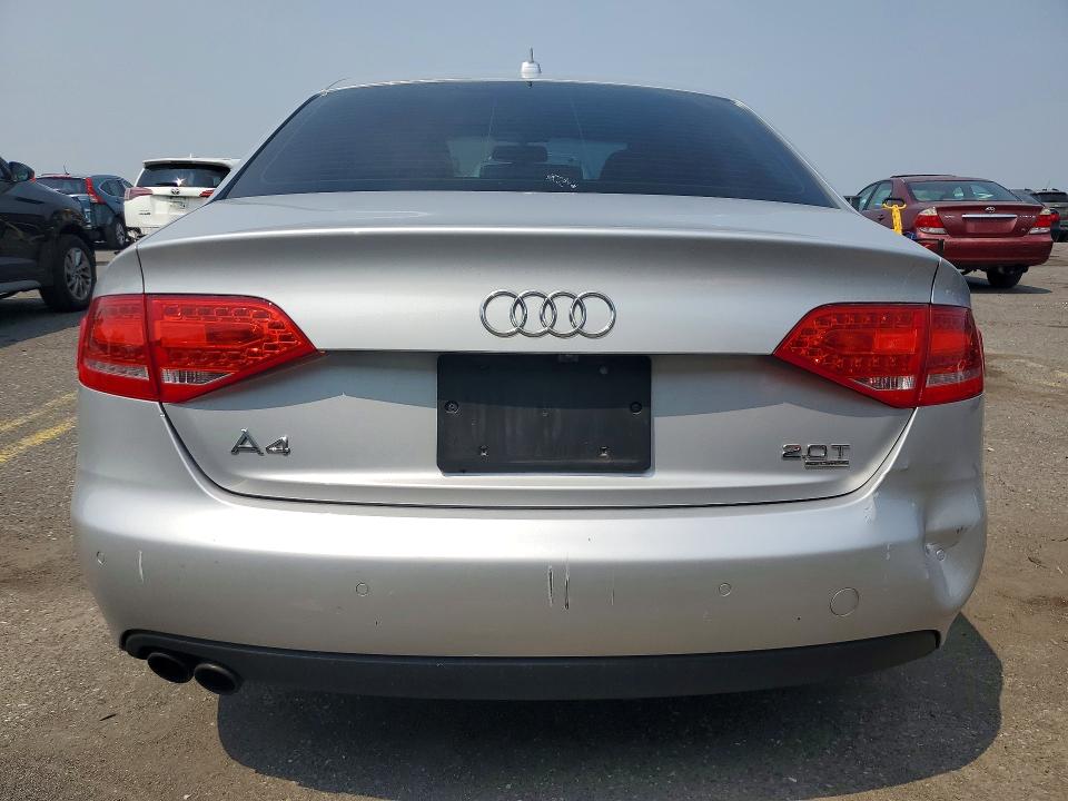 2011 Audi A4 მანქანა იყიდება აუქციონზე, vin: WAUFFAFLXBN041738, აუქციონის ნომერი: 58078136