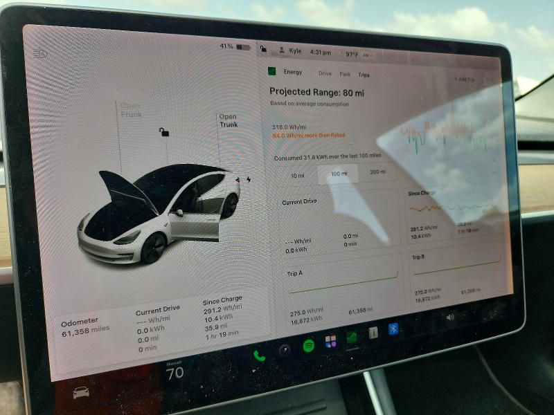 61722596 :رقم المزاد ، 5YJ3E1EA0JF076830 vin ، 2018 Tesla Model 3 مزاد بيع