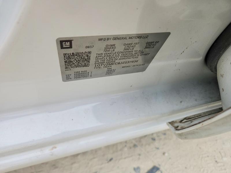 Aukcja sprzedaży 2018 Gmc Sierra, vin: 1GTV2MEC6JZ137936, numer aukcji: 62657836