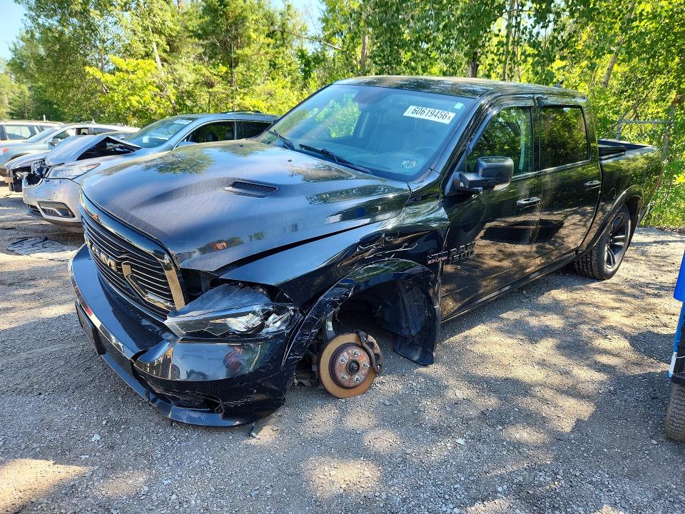 Auction sale of the 2018 Ram 1500, vin: 1C6RR7MT6JS143929, lot number: 60619456