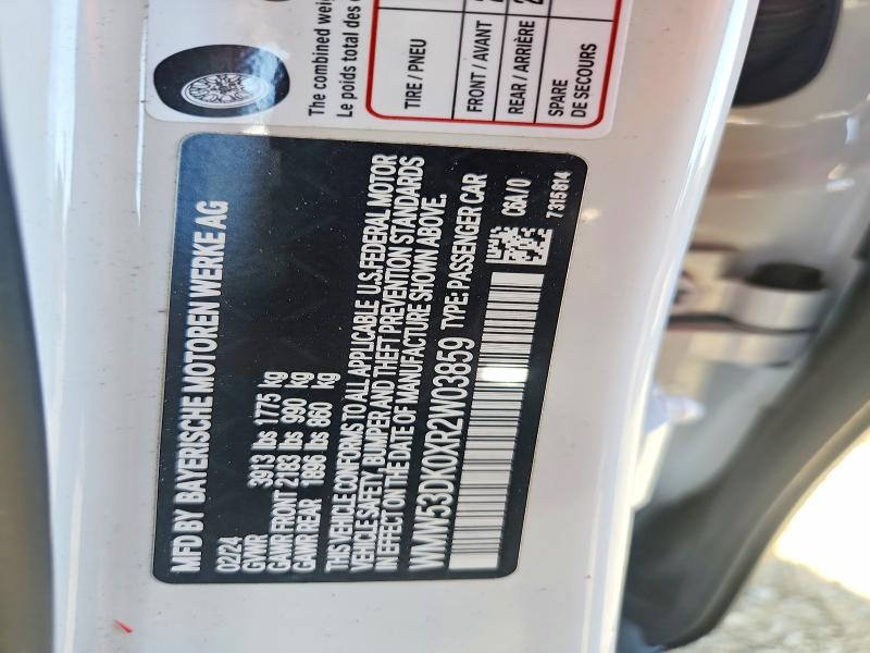 Продажа на аукционе авто 2024 Mini Cooper, vin: WMW53DK0XR2W03859, номер лота: 62326376
