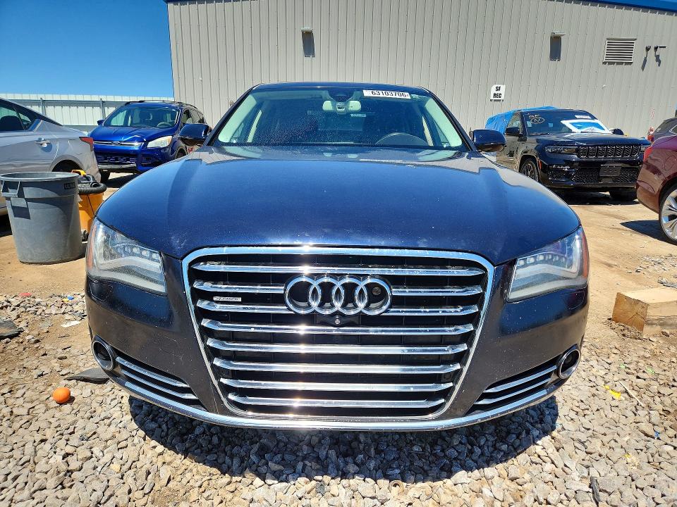 2013 Audi A8 მანქანა იყიდება აუქციონზე, vin: WAUR2AFD2DN012917, აუქციონის ნომერი: 63103706