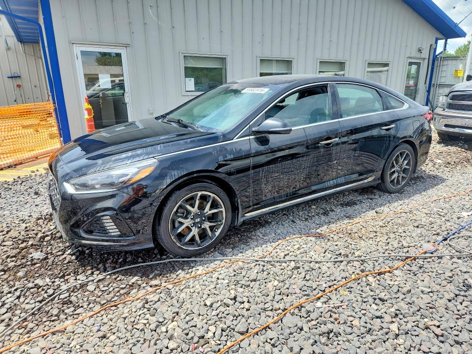 2018 Hyundai Sonata მანქანა იყიდება აუქციონზე, vin: 5NPE34AB3JH688066, აუქციონის ნომერი: 59983916