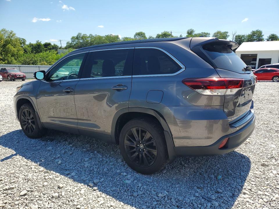 2019 Toyota Highlander მანქანა იყიდება აუქციონზე, vin: 5TDJZRFH5KS604199, აუქციონის ნომერი: 60922366