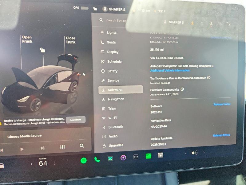 Продаж на аукціоні авто 2022 Tesla Model 3, vin: 5YJ3E1EB2NF319634, номер лоту: 59919116