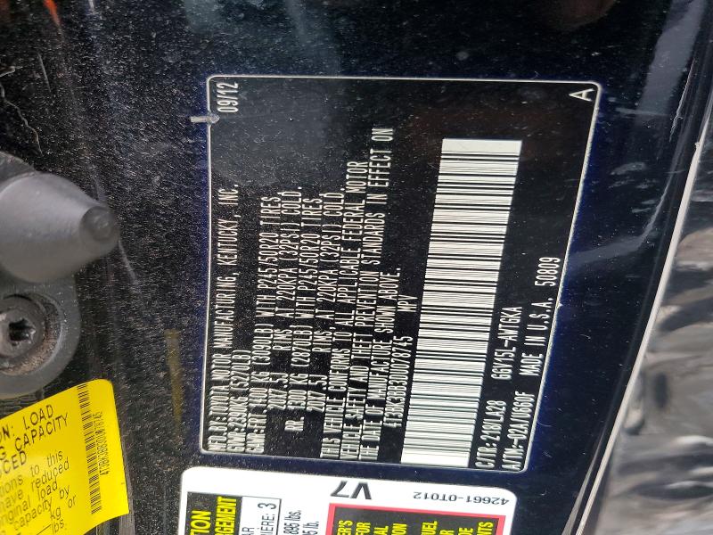 Aukcja sprzedaży 2013 Toyota Venza, vin: 4T3BK3BB3DU078745, numer aukcji: 62442076