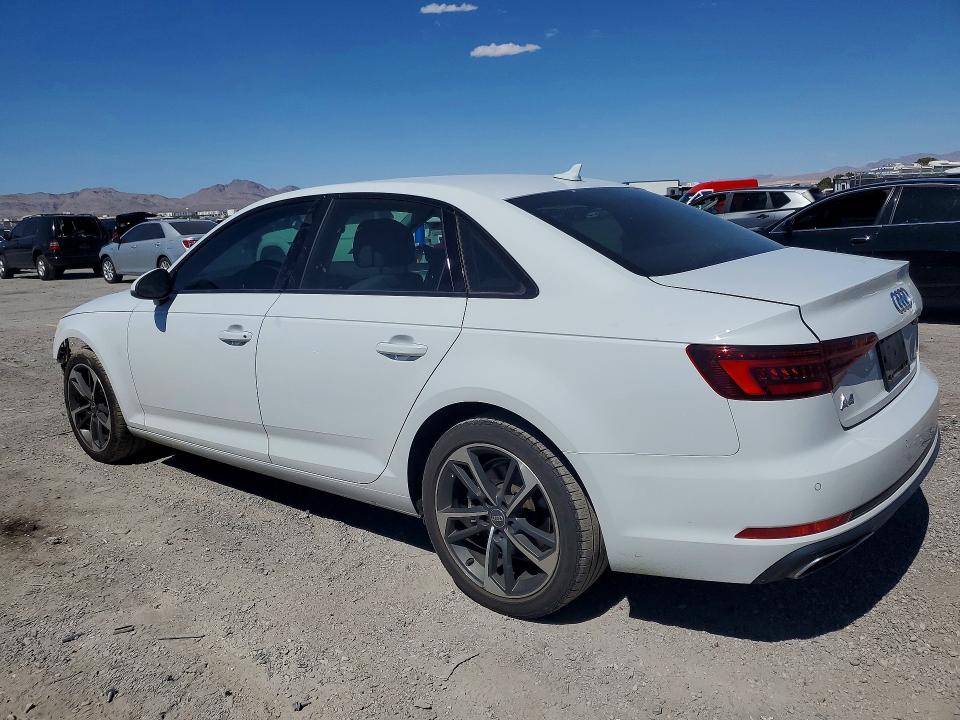 2019 Audi A4 მანქანა იყიდება აუქციონზე, vin: WAUGMAF43KN015050, აუქციონის ნომერი: 59910396