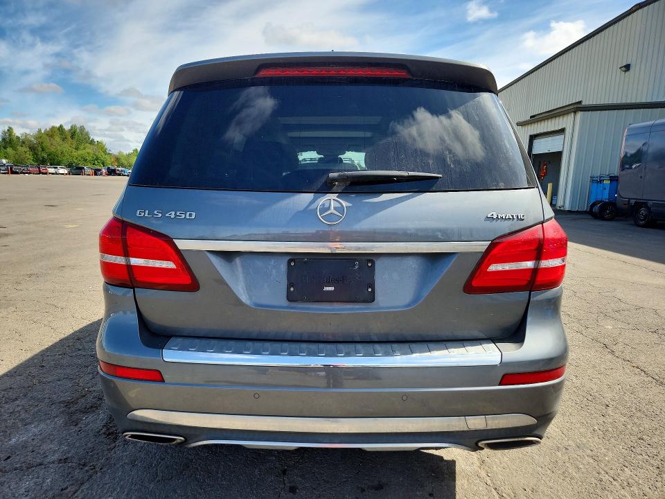 58960056 :رقم المزاد ، 4JGDF6EE0JB036912 vin ، 2018 Mercedes-benz Gls مزاد بيع