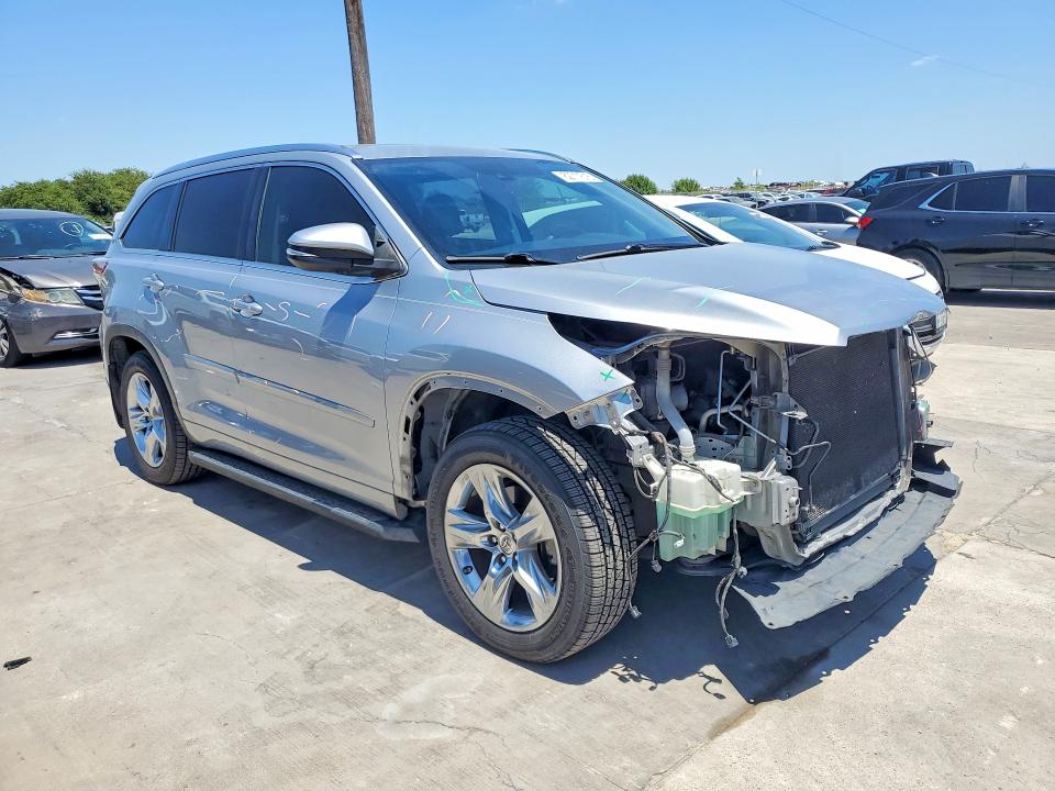 2014 Toyota Highlander მანქანა იყიდება აუქციონზე, vin: 5TDYKRFH6ES012155, აუქციონის ნომერი: 62711616