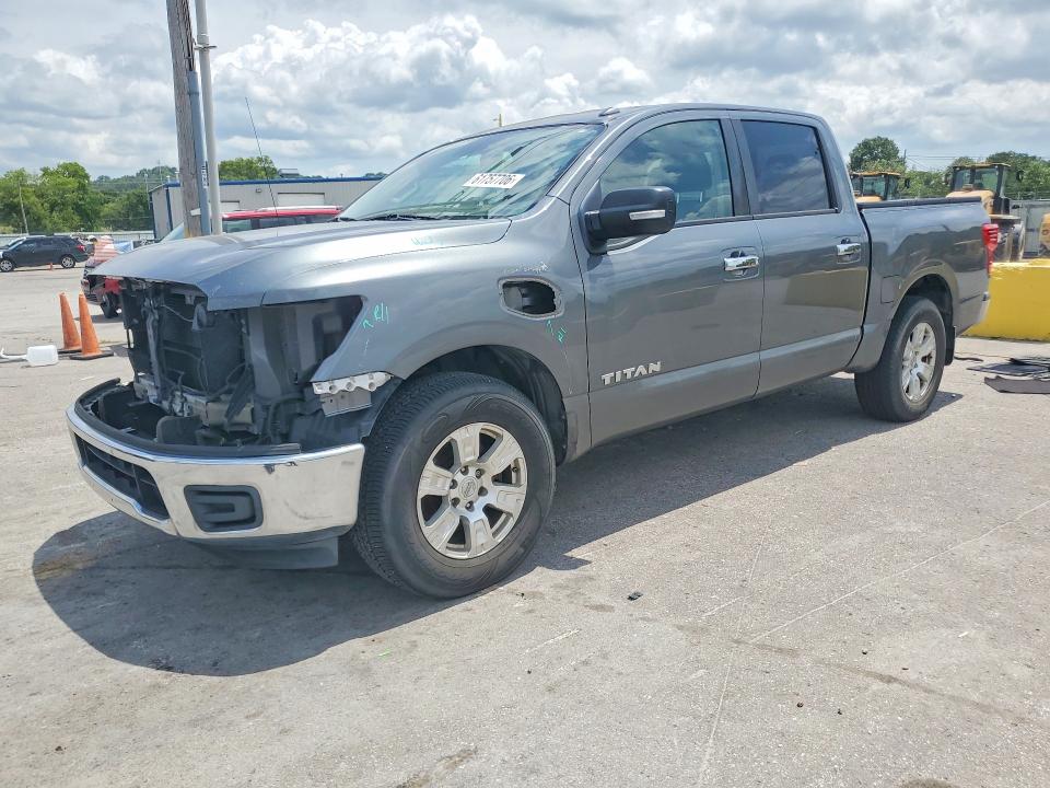 61757706 :رقم المزاد ، 1N6AA1EK3HN529519 vin ، 2017 Nissan Titan مزاد بيع