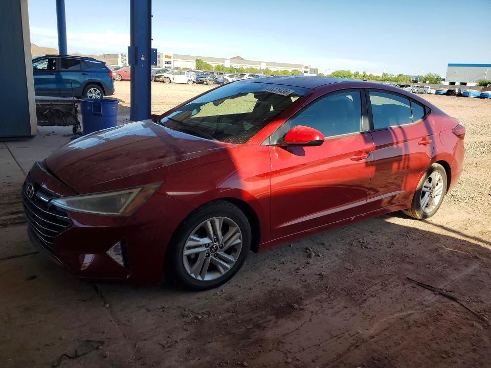 2019 Hyundai Elantra მანქანა იყიდება აუქციონზე, vin: KMHD84LF4KU737873, აუქციონის ნომერი: 60228436