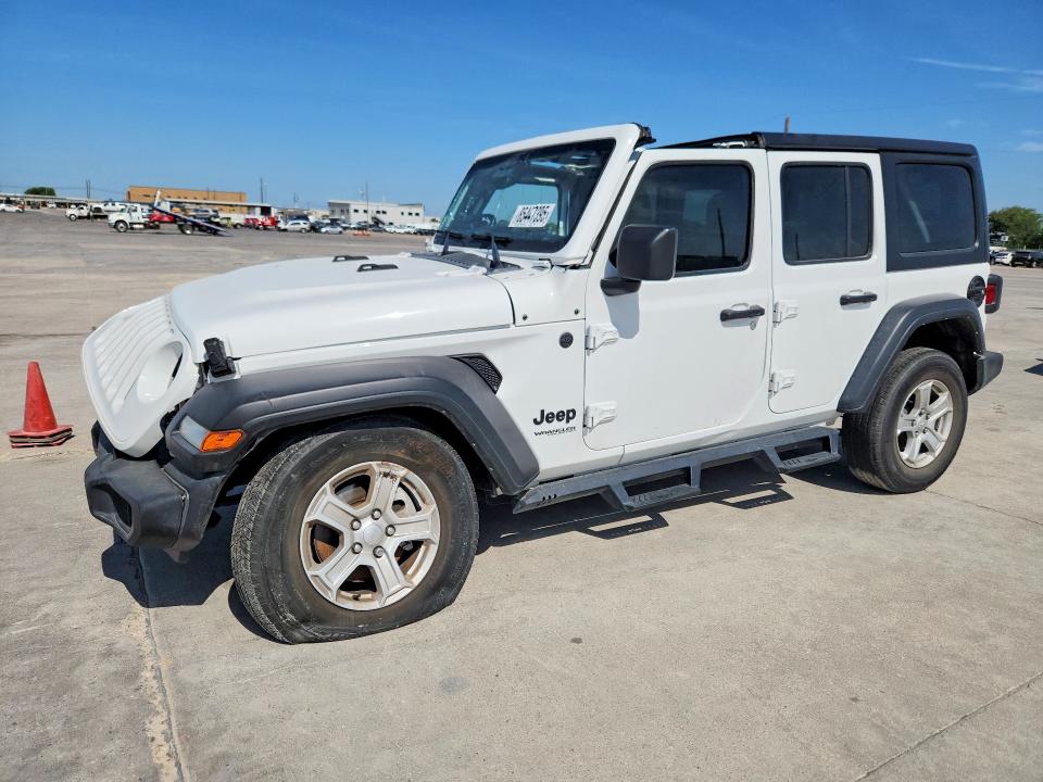 2022 Jeep Wrangler Unlimited მანქანა იყიდება აუქციონზე, vin: 1C4HJXDG3NW165206, აუქციონის ნომერი: 85447395