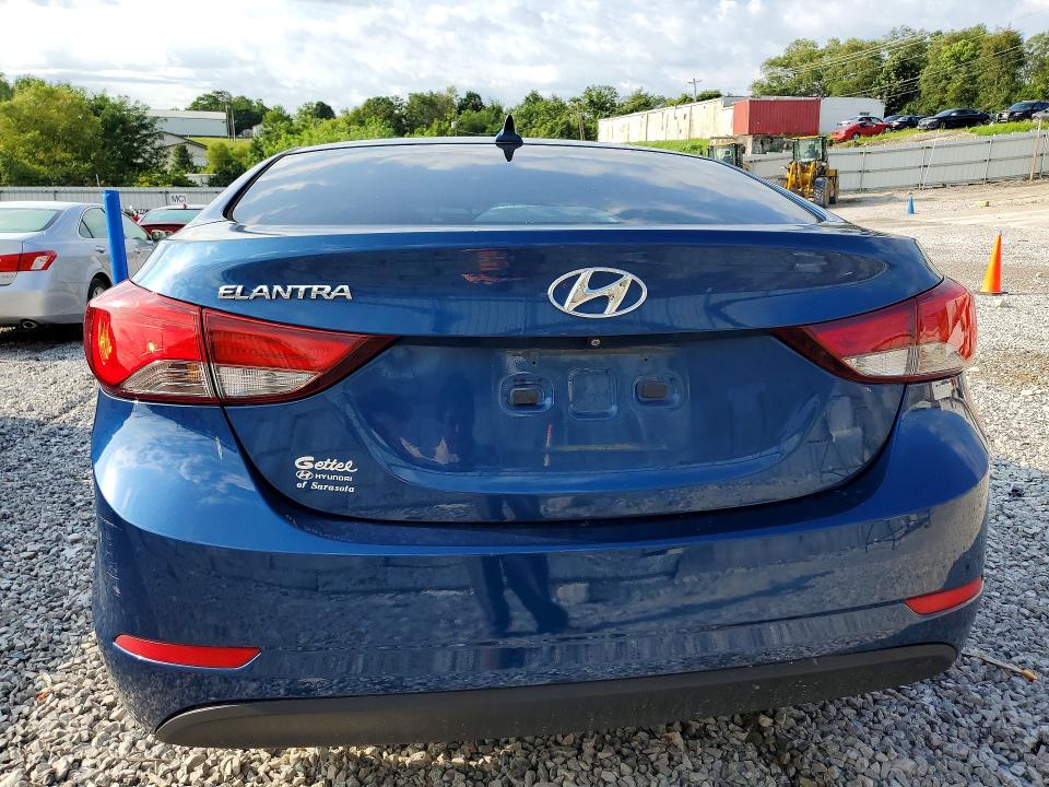 61795366 :رقم المزاد ، KMHDH4AE9GU526265 vin ، 2016 Hyundai Elantra مزاد بيع