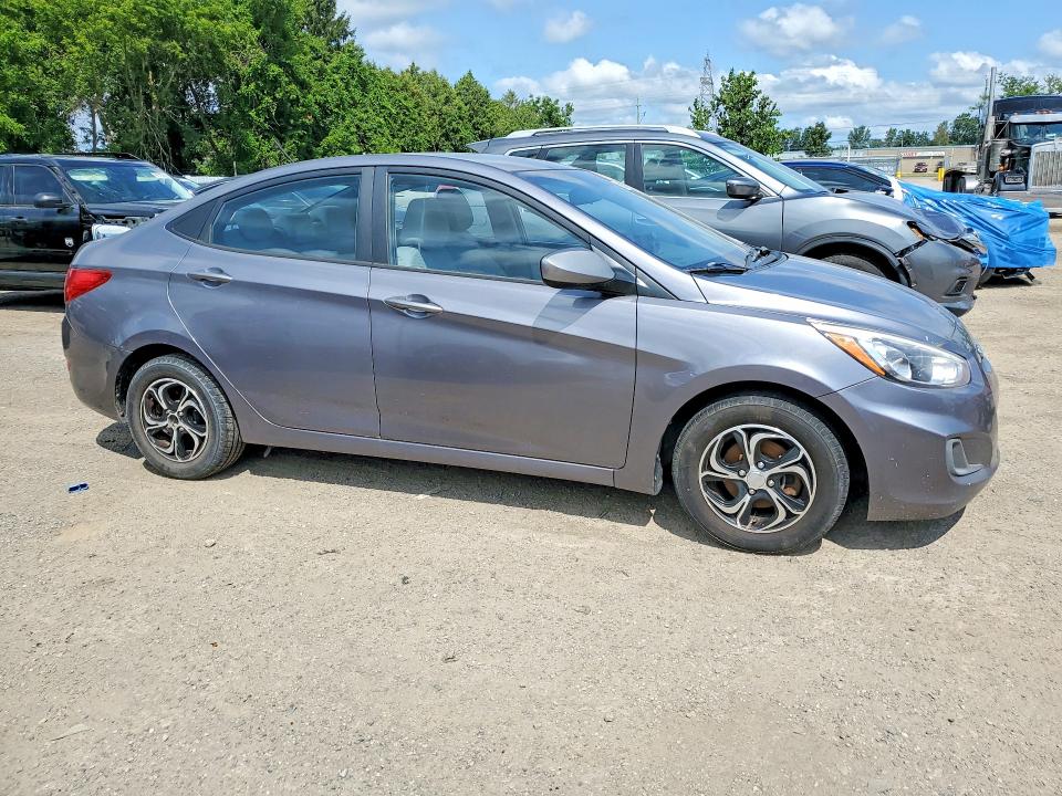 61524186 :رقم المزاد ، KMHCT4AE7FU938886 vin ، 2015 Hyundai Accent مزاد بيع