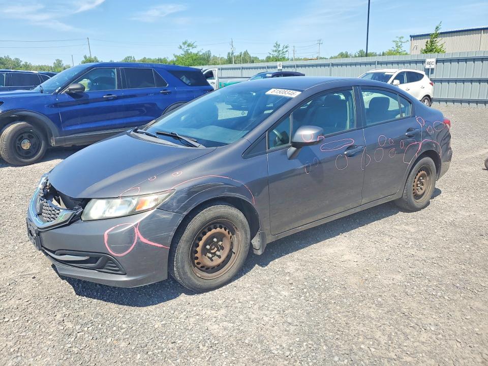 2013 Honda Civic მანქანა იყიდება აუქციონზე, vin: 2HGFB2F46DH029175, აუქციონის ნომერი: 61508346