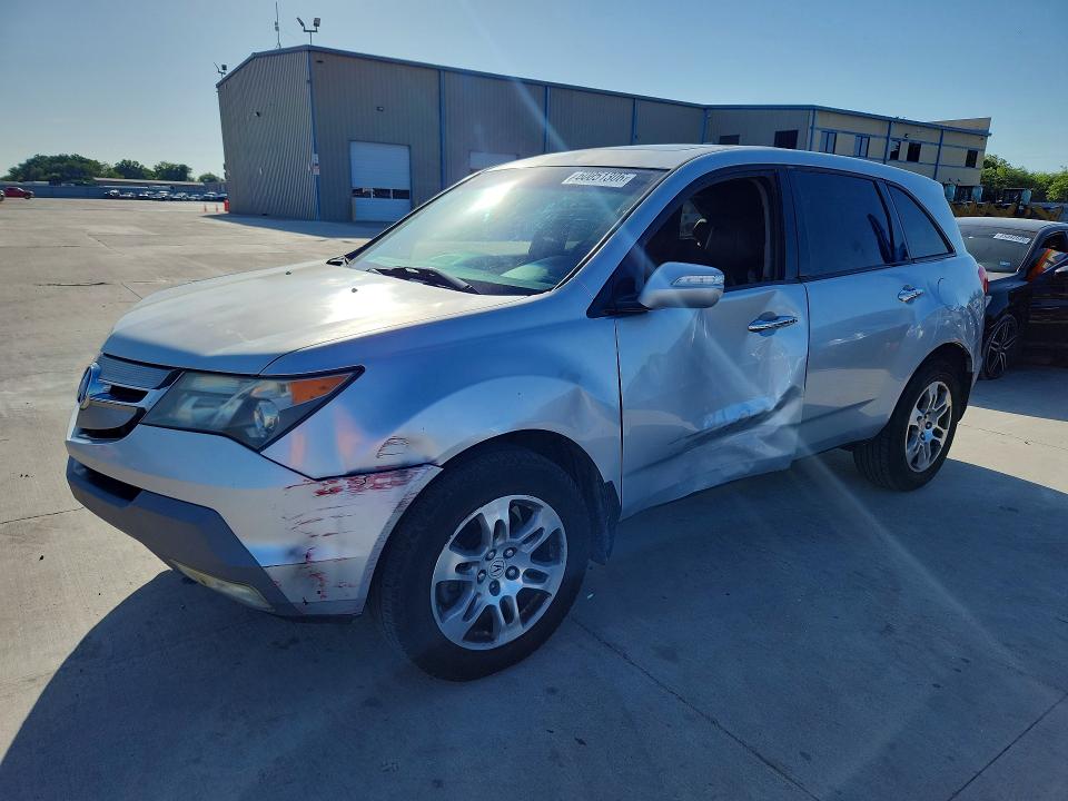 60051306 :رقم المزاد ، 2HNYD28318H522140 vin ، 2008 Acura Mdx مزاد بيع