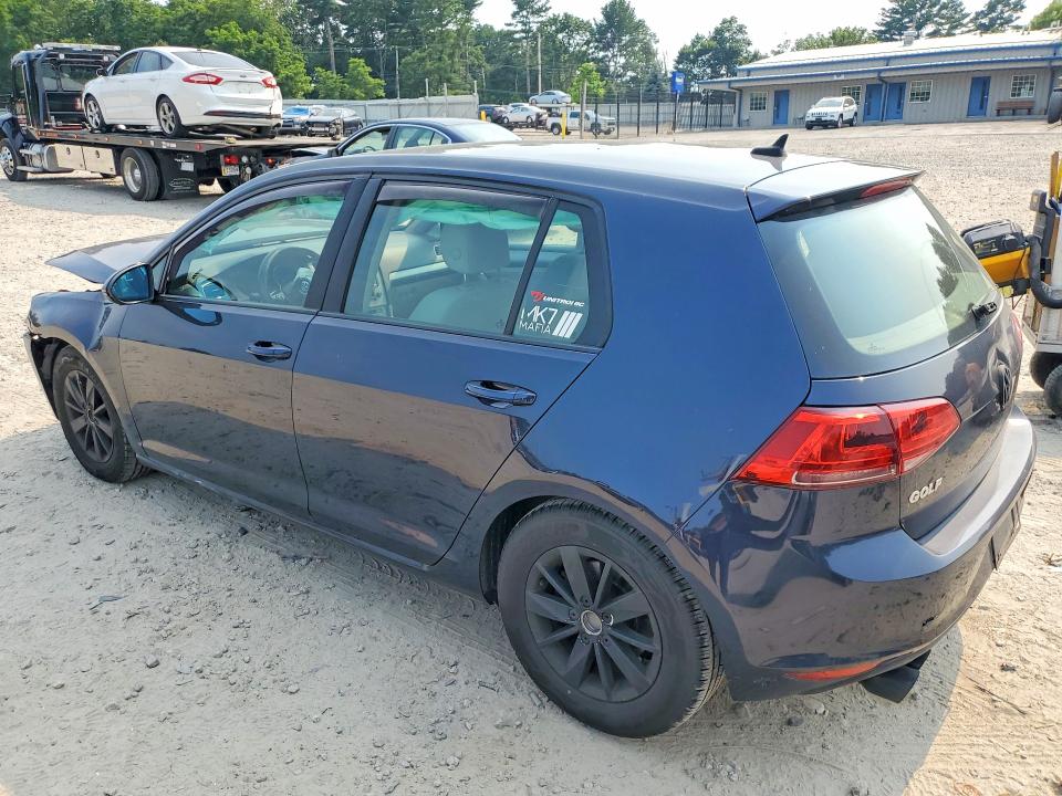 2016 Volkswagen Golf მანქანა იყიდება აუქციონზე, vin: 3VW117AUXGM022622, აუქციონის ნომერი: 61071436