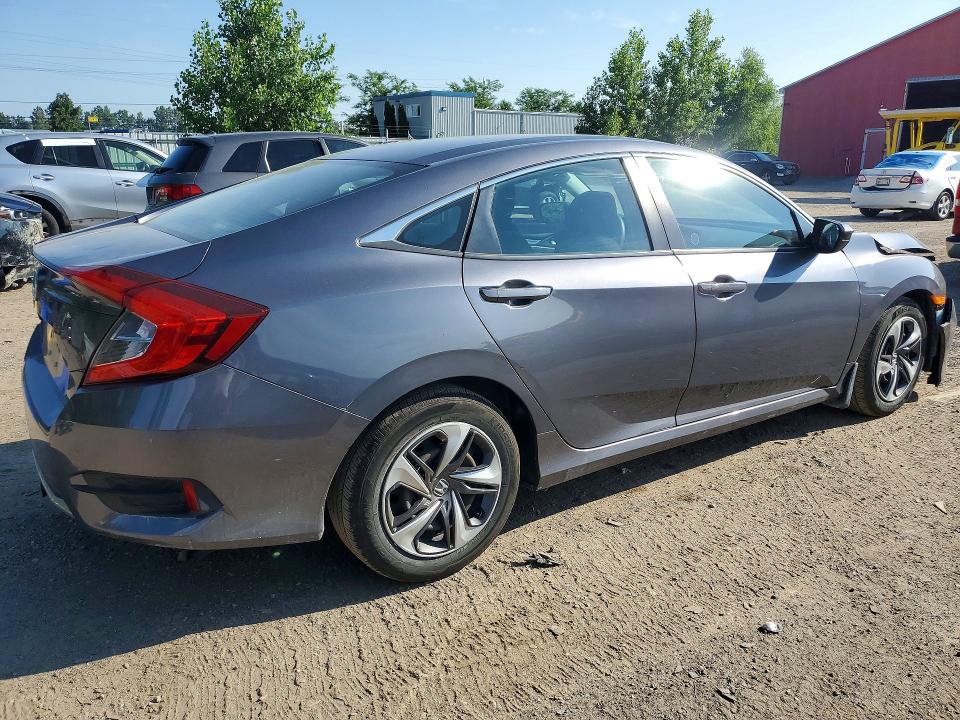 61171406 :رقم المزاد ، 2HGFC2F53LH020437 vin ، 2020 Honda Civic مزاد بيع