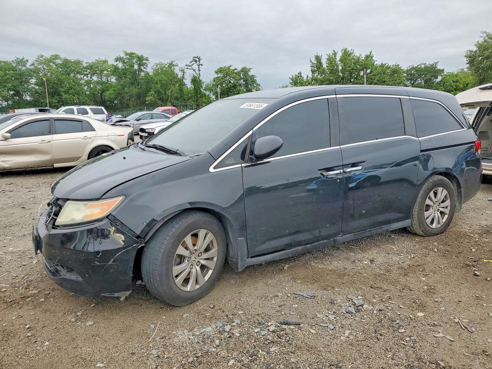 Auction sale of the 2014 Honda Odyssey, vin: 5FNRL5H46EB113883, lot number: 59661586