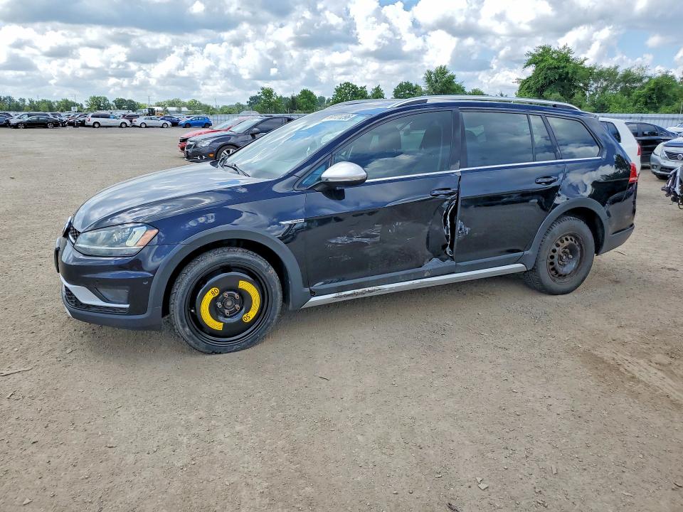 2017 Volkswagen Golf Alltrack მანქანა იყიდება აუქციონზე, vin: 3VWH17AU4HM506656, აუქციონის ნომერი: 60131296