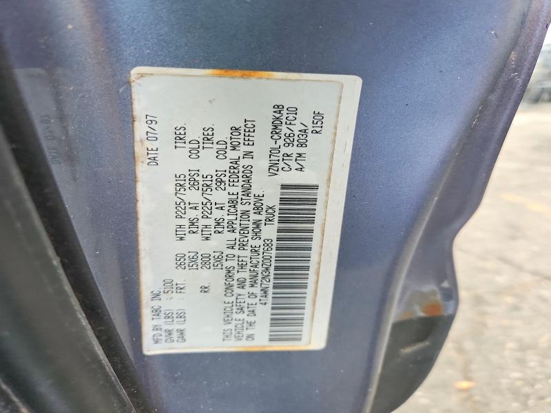 1998 Toyota Tacoma მანქანა იყიდება აუქციონზე, vin: 4TAWN72N3WZ007683, აუქციონის ნომერი: 61914316
