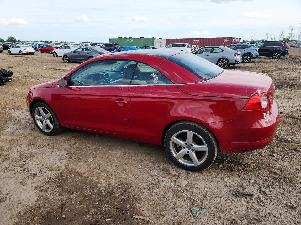 2007 Volkswagen Eos მანქანა იყიდება აუქციონზე, vin: WVWDA71F17V003769, აუქციონის ნომერი: 60316306