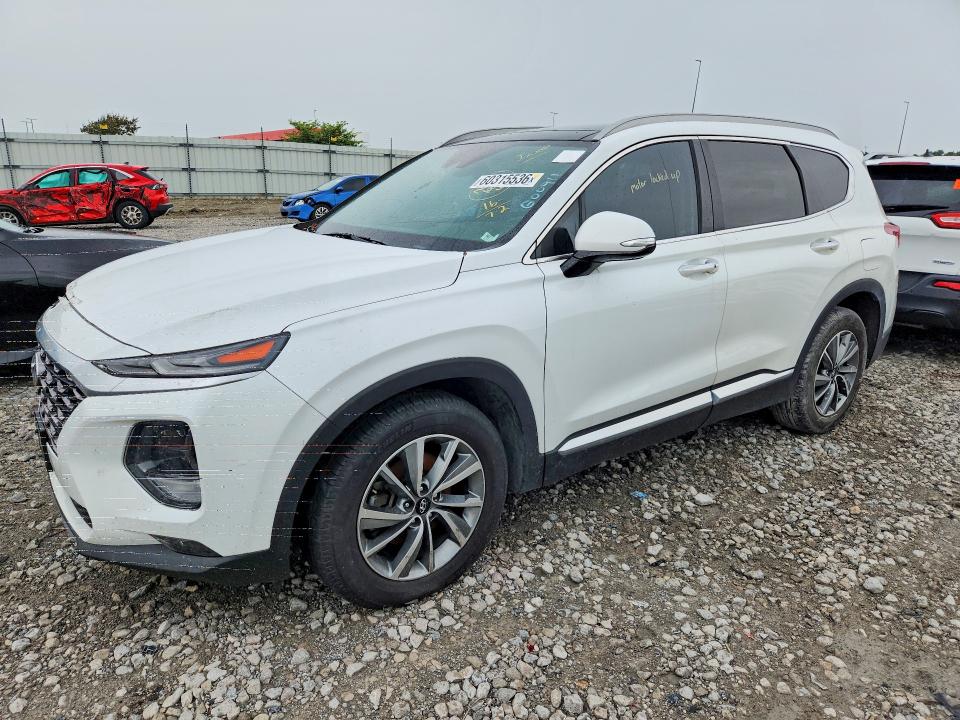 60315536 :رقم المزاد ، 5NMS3CAD0LH223498 vin ، 2020 Hyundai Santa Fe مزاد بيع