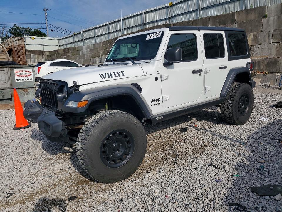 Продаж на аукціоні авто 2020 Jeep Wrangler Unlimited, vin: 1C4HJXDG8LW244044, номер лоту: 59832636