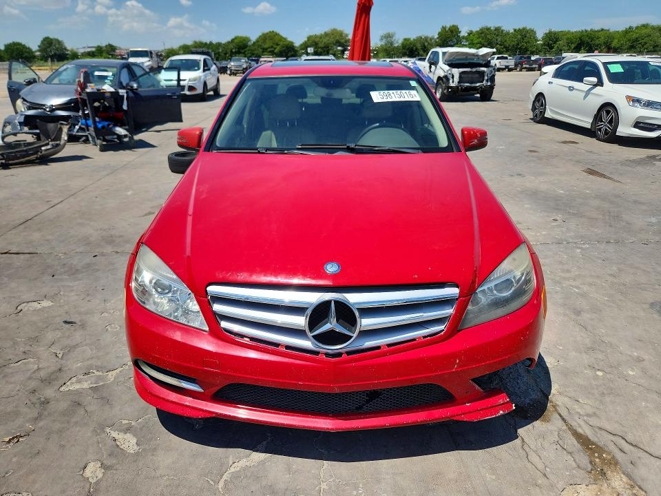 2011 Mercedes-benz C მანქანა იყიდება აუქციონზე, vin: WDDGF5EB4BR183248, აუქციონის ნომერი: 59815016
