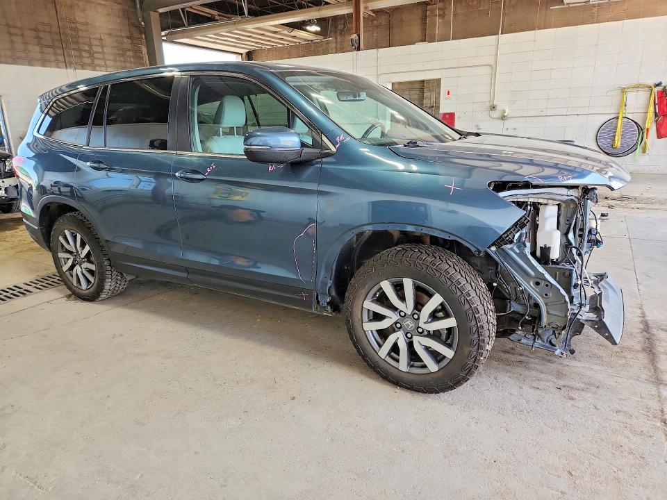 60171926 :رقم المزاد ، 5FNYF6H59KB099667 vin ، 2019 Honda Pilot مزاد بيع