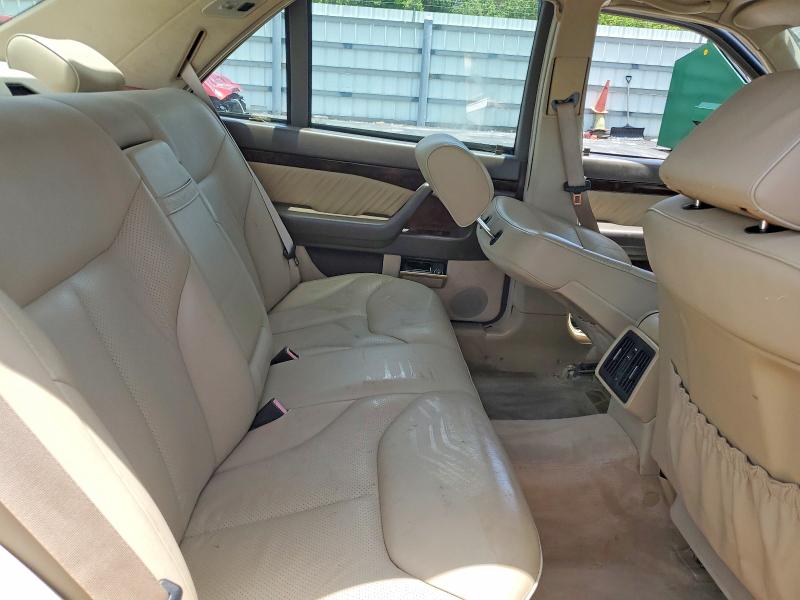 60753836 :رقم المزاد ، WDBGA43E3TA288281 vin ، 1996 Mercedes-benz S مزاد بيع