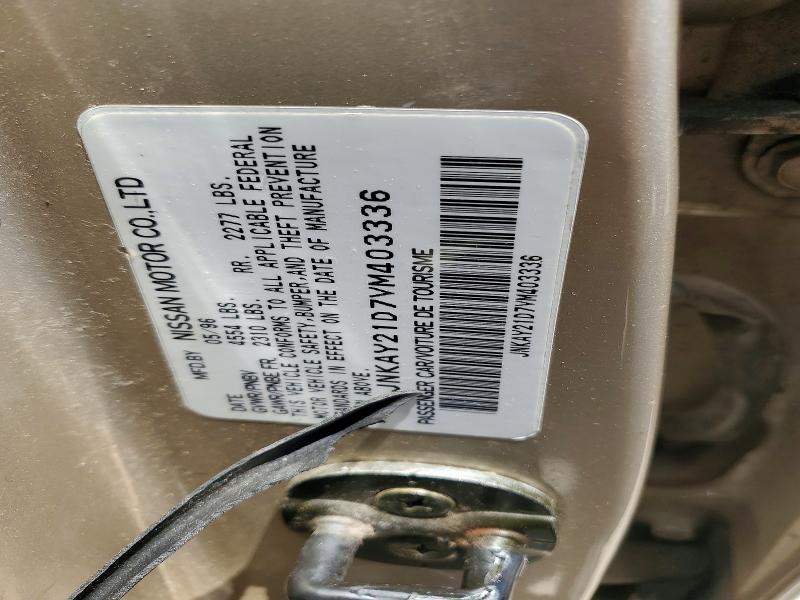 59314326 :رقم المزاد ، JNKAY21D7VM403336 vin ، 1997 Infiniti J30 مزاد بيع