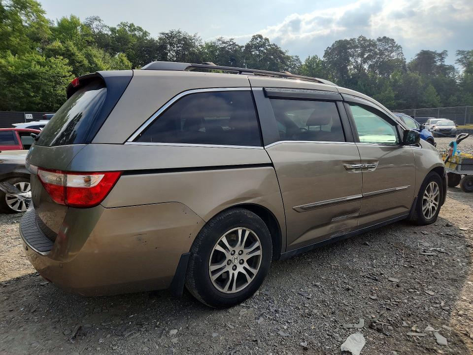 2012 Honda Odyssey მანქანა იყიდება აუქციონზე, vin: 5FNRL5H65CB095780, აუქციონის ნომერი: 61687576