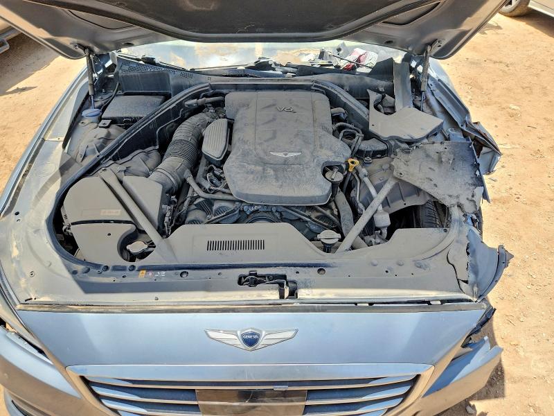 2017 Genesis G80 მანქანა იყიდება აუქციონზე, vin: KMHGN4JE7HU192857, აუქციონის ნომერი: 62395736