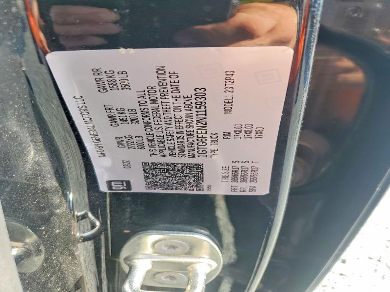 Aukcja sprzedaży 2022 Gmc Canyon, vin: 1GTG6FEN2N1159303, numer aukcji: 60157606