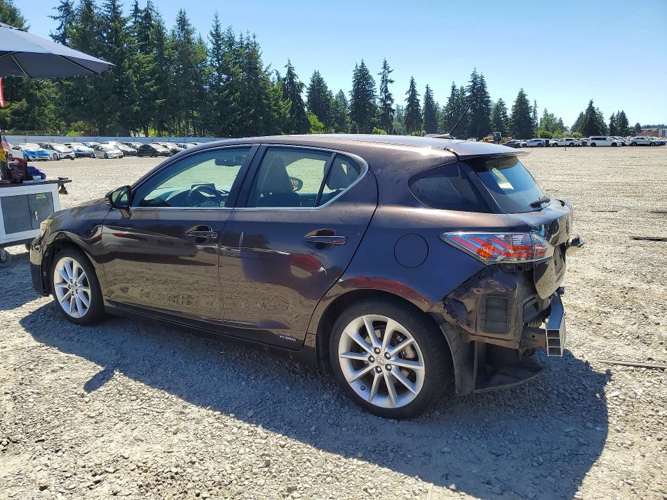 Aukcja sprzedaży 2012 Lexus Ct, vin: JTHKD5BH3C2111484, numer aukcji: 59985746