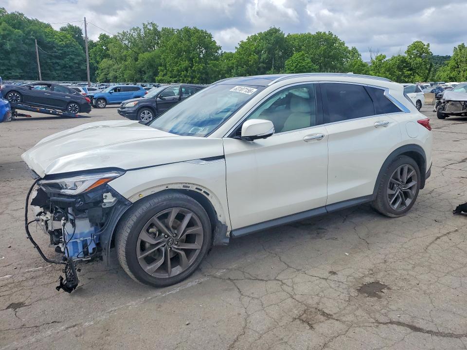 63107156 :رقم المزاد ، 3PCAJ5DB5MF124282 vin ، 2021 Infiniti Qx50 مزاد بيع