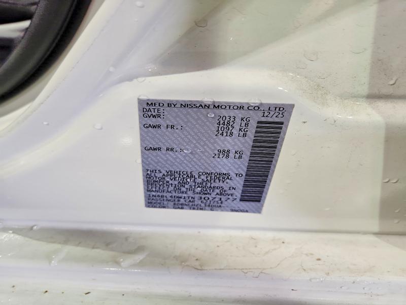 Aukcja sprzedaży 2026 Nissan Altima, vin: 1N4BL4DW1TN307177, numer aukcji: 60252146