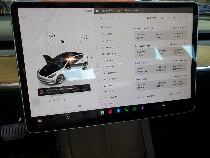 61530596 :رقم المزاد ، 5YJ3E1EA5NF285535 vin ، 2022 Tesla Model 3 مزاد بيع