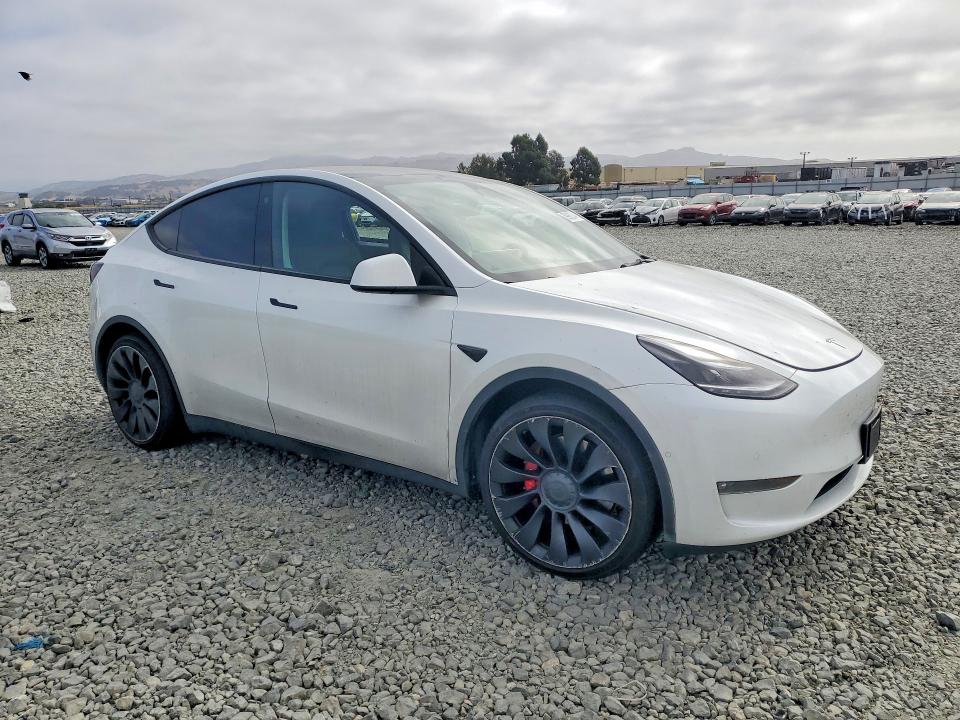 Продажа на аукционе авто 2022 Tesla Model Y, vin: 7SAYGDEF0NF487456, номер лота: 59862346