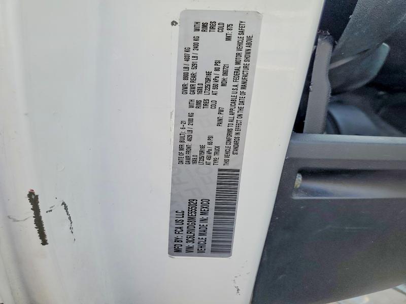 Aukcja sprzedaży 2021 Ram Promaster 2500, vin: 3C6LRVDG8ME555029, numer aukcji: 61540586