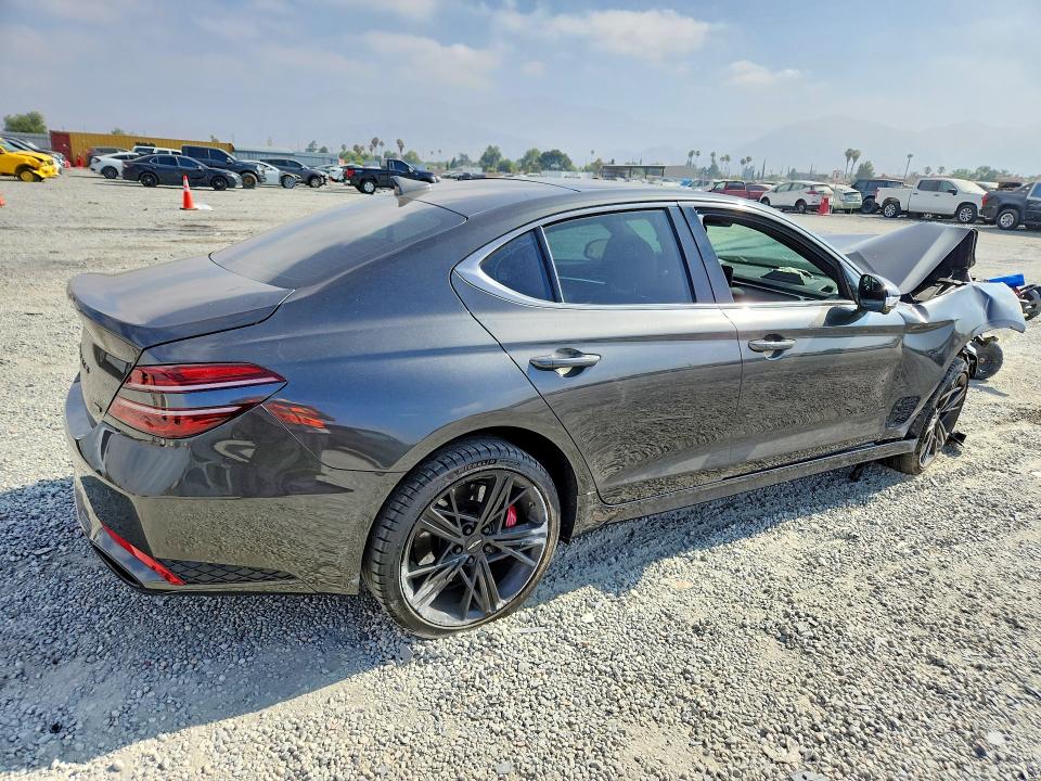59693306 :رقم المزاد ، KMTG54SE1SU144850 vin ، 2025 Genesis G70 مزاد بيع