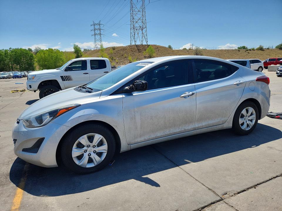 Продаж на аукціоні авто 2016 Hyundai Elantra, vin: 5NPDH4AEXGH749798, номер лоту: 61568446