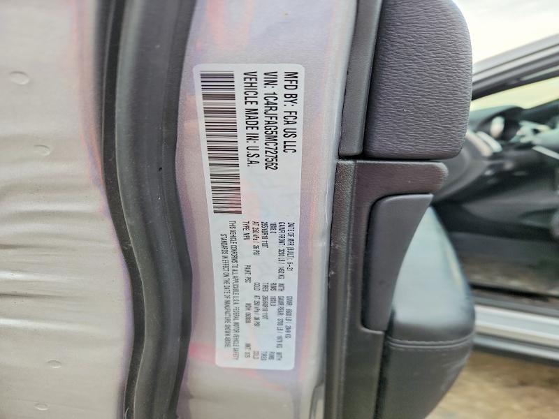 62925286 :رقم المزاد ، 1C4RJFAG5MC727562 vin ، 2021 Jeep Grand Cherokee مزاد بيع