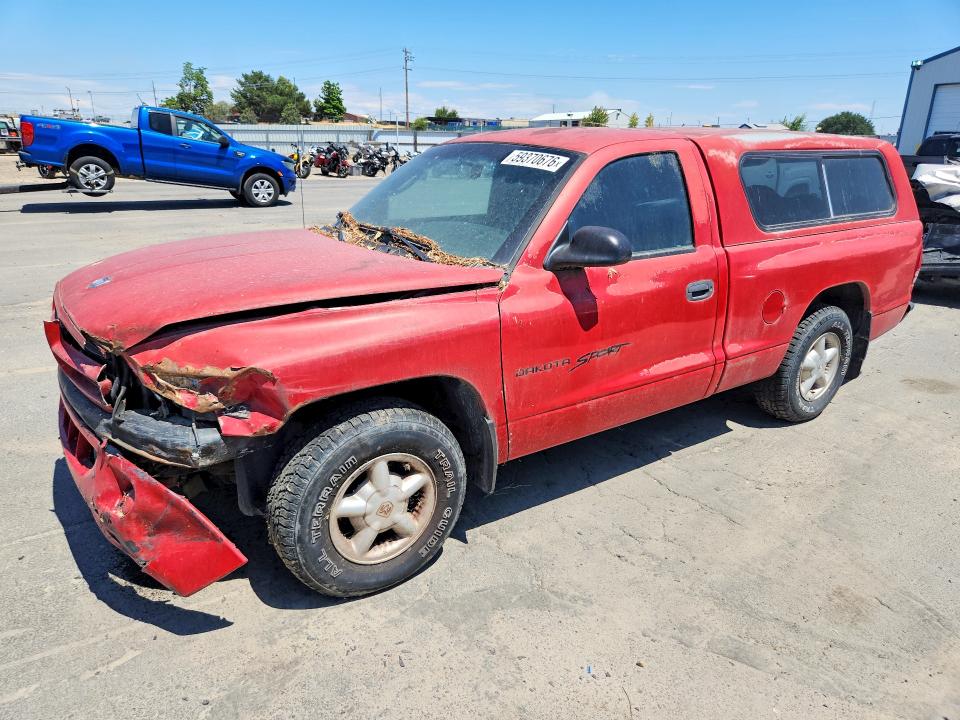 59370676 :رقم المزاد ، 1B7FL26X8YS742647 vin ، 2000 Dodge Dakota مزاد بيع